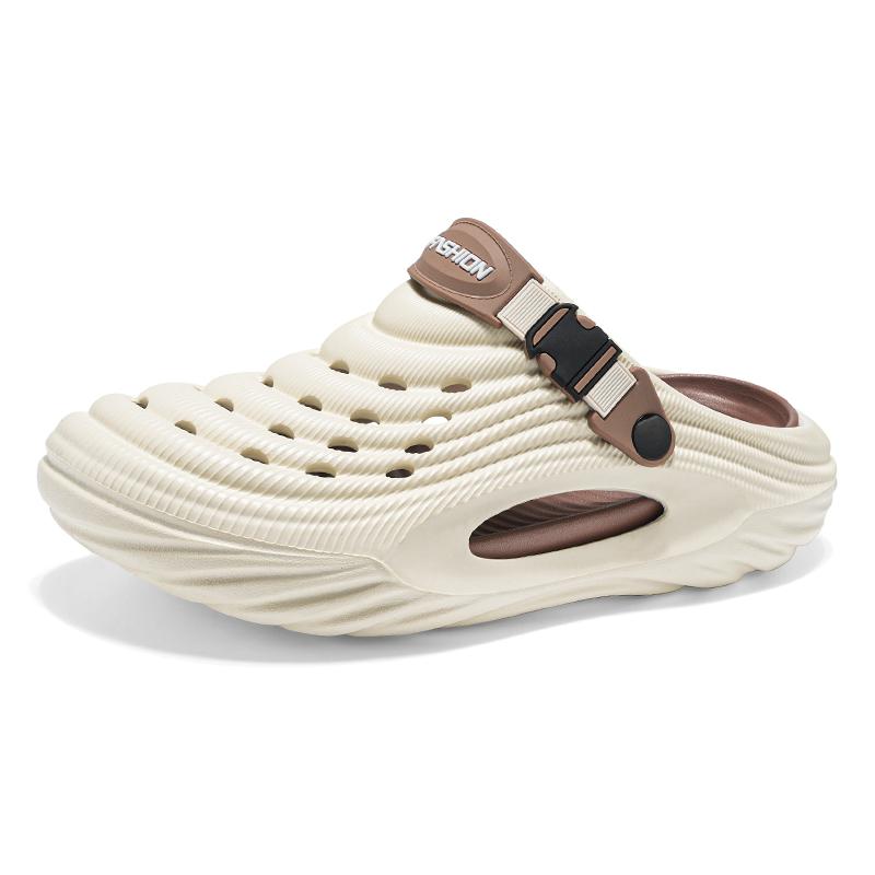 Men's slippers New large size Fashionable thick-soled casual sandals Comfortable breathable outdoor beach shoes for men slides