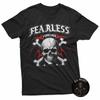 Fearless Forever Skull Crossbones Urban Streetwear Goth T-Shirt