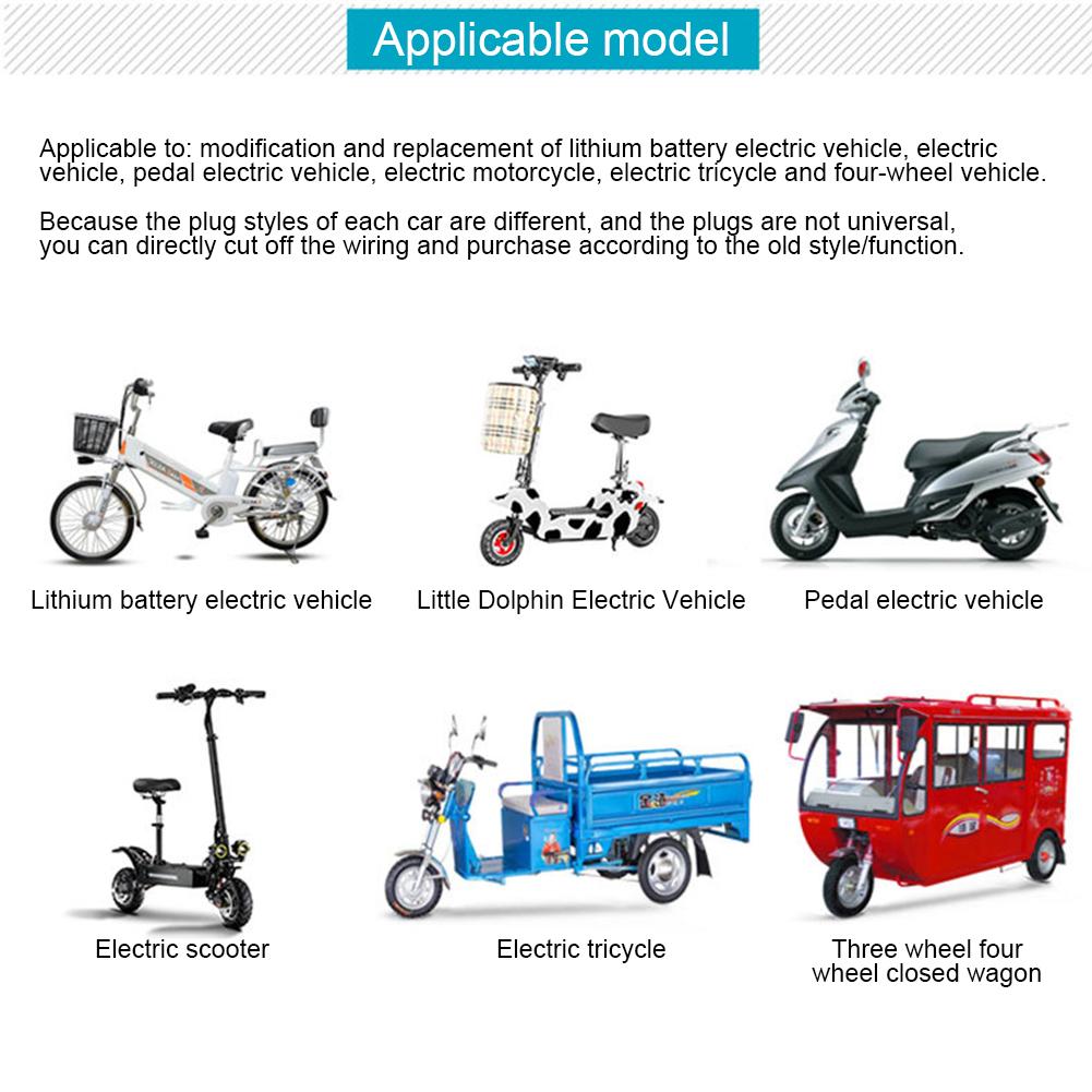 Universal Voltage Electric Bicycle Handlebar Twist Accelerator E-Bike Throttle Grip Scooter Handle Replacement Parts Accessories