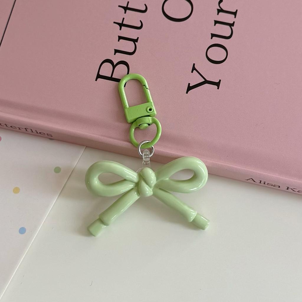 1 kus Kreativní design Sladká bonbónová barva Držák na klíče Dutý design Mašle Korejská móda Organizér na klíčenku Kawaii Studentské potřeby