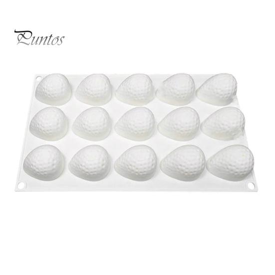 Silicone Cake Mold 12 Cavity Design Banana Mango Lemon Easy Unmold Pan Shape Non-Stick Baking Dishwasher Safe Decoration Candy Chocolate Molds
