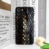 Creative Black Golden Scale Texture Printed Phone Case for Google Pixel 10 9A 8 A 7A 6 A 7 PRO 8 9 Pro XL 5G Frosted Soft Cover
