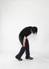 DOTON Semi Flared Nylon Cago Pants(Black)