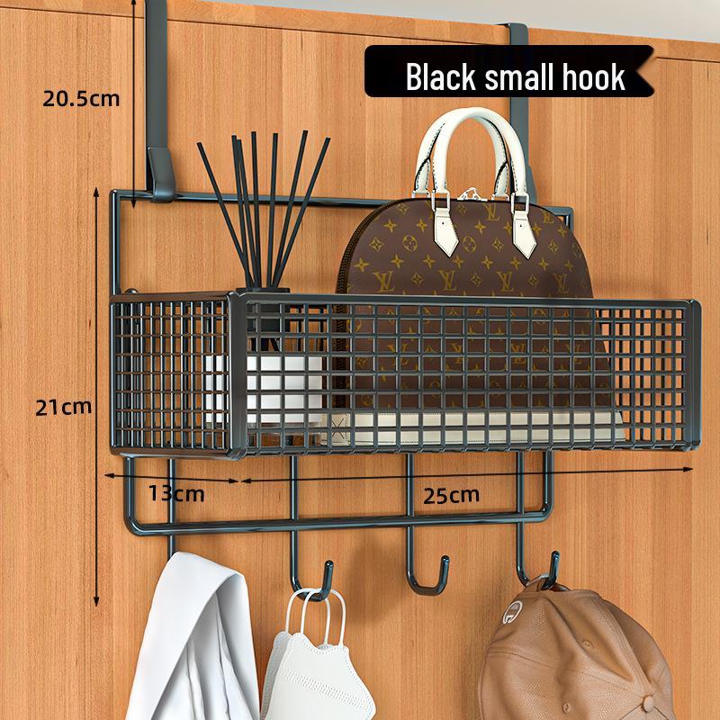 Wall-Mounted Entryway Storage Rack for Bedroom Doors