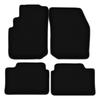 BASIC schwarze Velours-Fußmatten für: Nissan Primera P10 Kombi, Fließheck, Limousine (1990–1998)