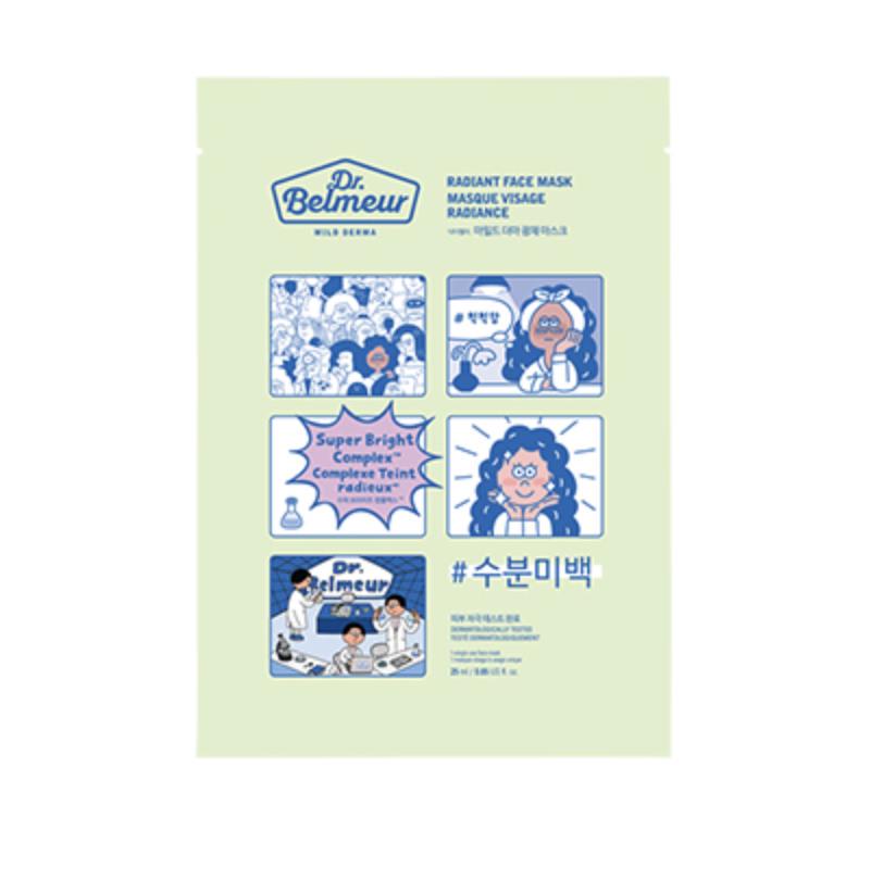 

THE FACE SHOP Dr. Belmeur Mild Derma Mask #Super Bright Complex 25ml * 5PCS (Увлажнение / Отбеливание)