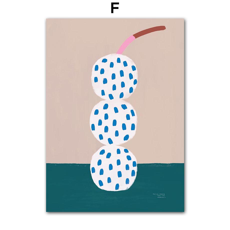 Μινιμαλιστικό Βάζο Λουλουδιών Μπολ Φρούτων Πουλί Αφηρημένο Μποέμ Αφίσες Και Εκτυπώσεις Τέχνη Τοίχου Ζωγραφική σε Καμβά Εικόνες για Διακόσμηση Σαλονιού