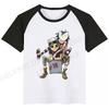 Summer Gorillaz 3D Print T-Shirts Boy Girl Fashion Streetwear T Shirt Kids Hip Hop Tops Tees Rock Band Tshirt Children Clothing
