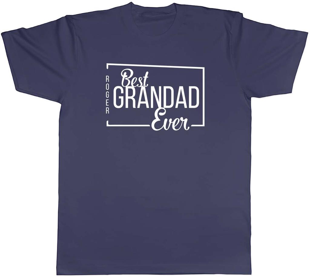 Personalised Best Grandad Ever Unisexs Unisex TShirt Tee