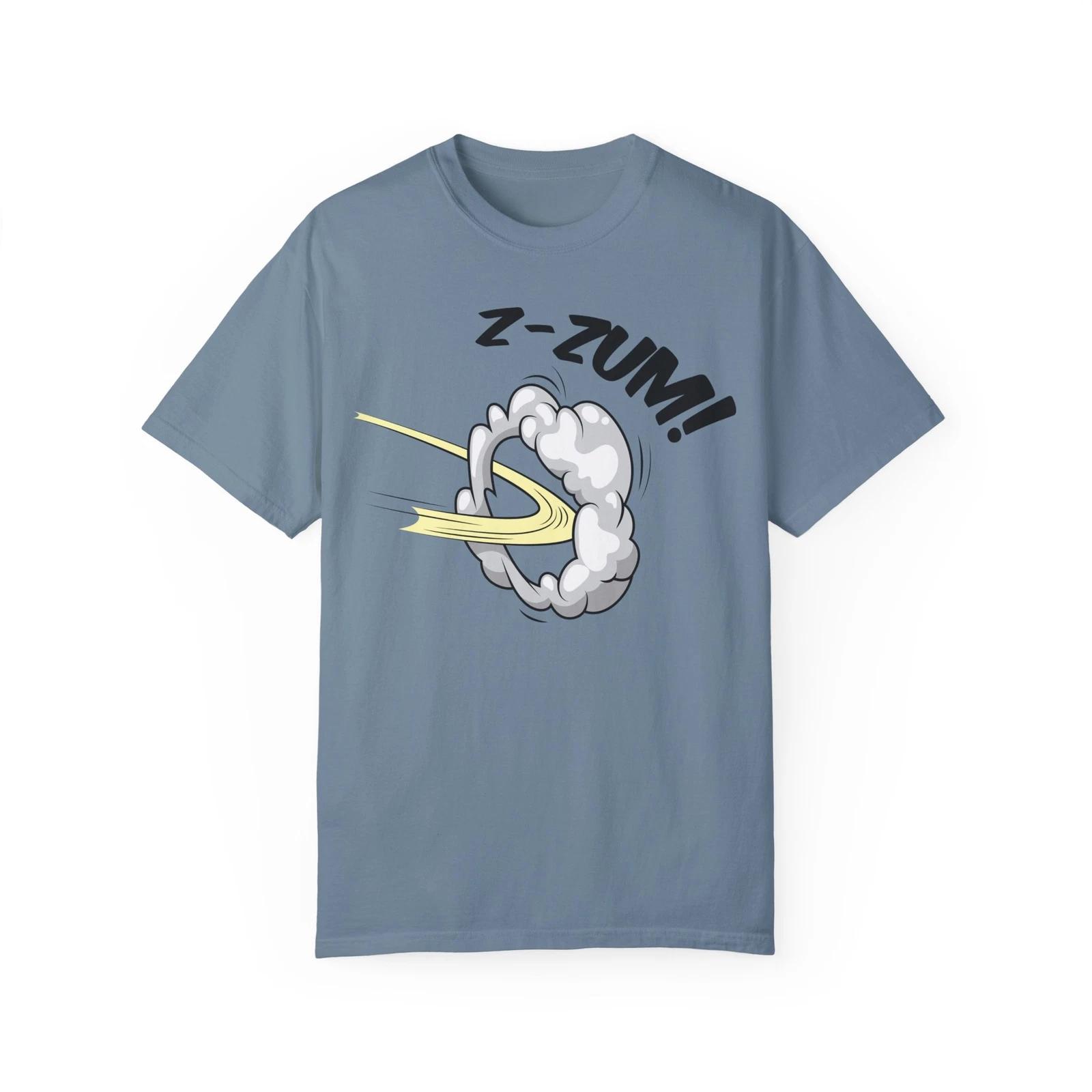 Z-Zum! Comix Style Drawing Element :: Unisex Garment-Dyed T-Shirt 3XL