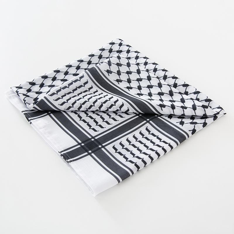 Women/men Military Tactical Desert Hijab Scarf Muslim Headscarf Square Islam Arab Keffiyeh Head Neck Scarves Headwrap