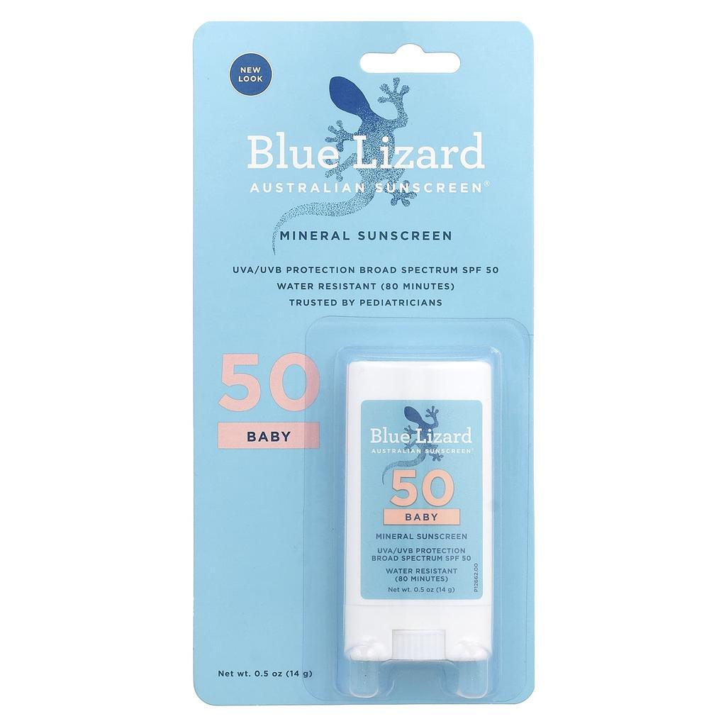 Mineralny sztyft przeciwsłoneczny dla dzieci, Spf 50, 0,5 uncji (14 g)