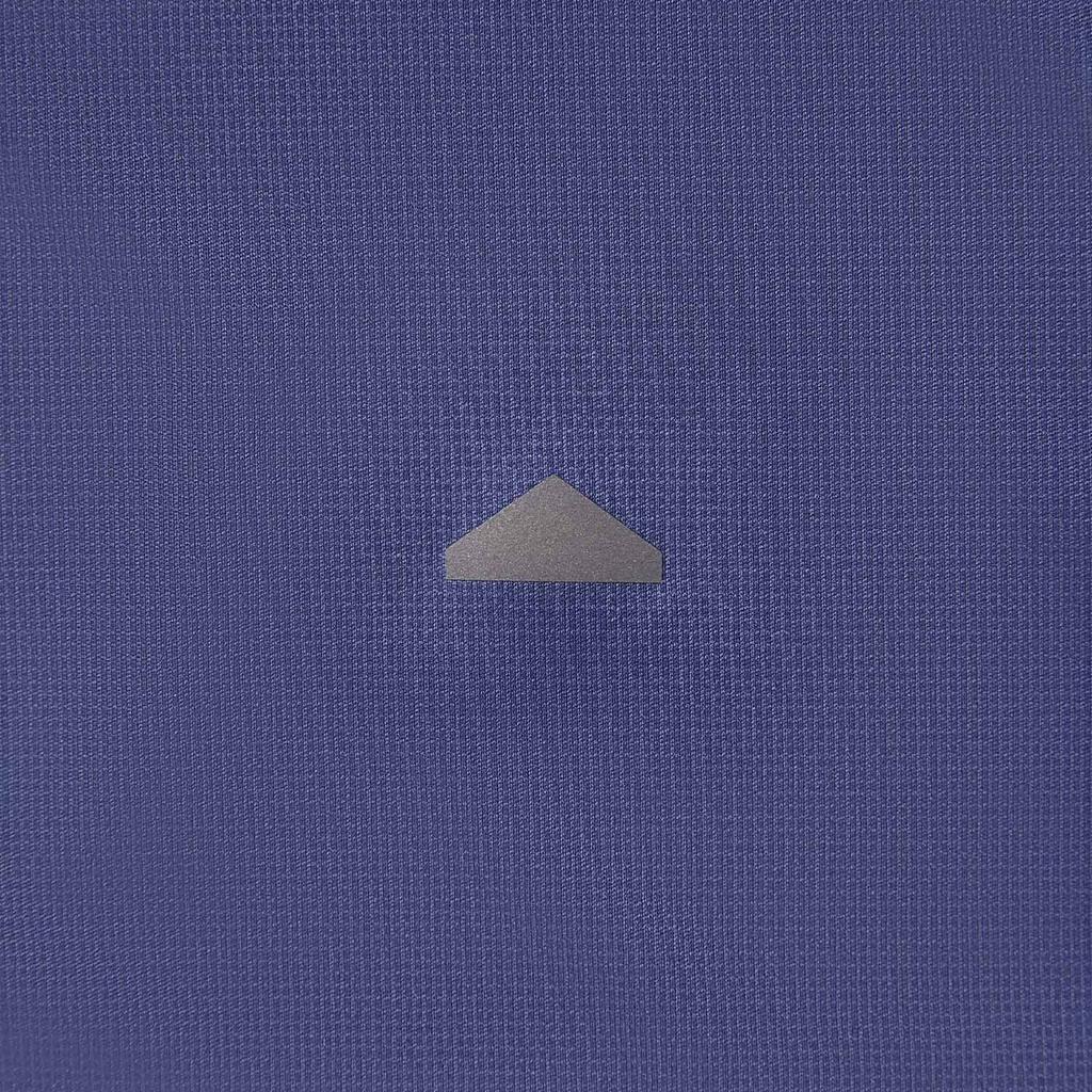 Li Ning Running Series Raglan Logo Round Neck Slim Fit Quick Dry Breathable Short Sleeve T-Shirt Men T-Shirts Dusk-Blue ATSV005-3