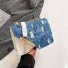 Trendy Denim Crossbody Bags for Women Shoulder Bag Fashi Versatile Chain Purse and Handbags Small Square Bag Designer Bag Sac
