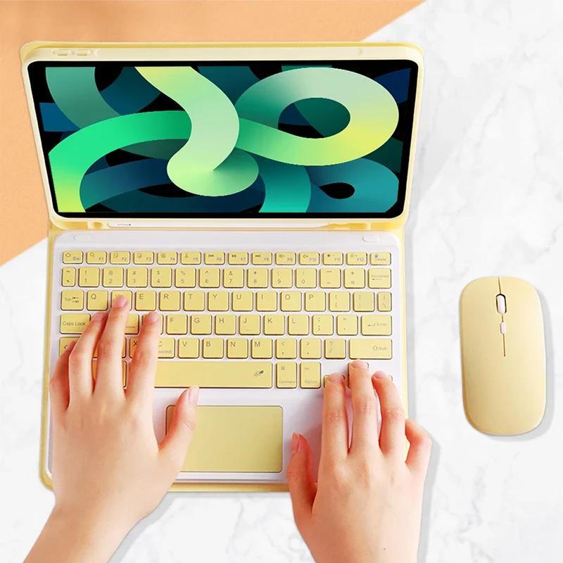 Für iPad 10. Generation 10,9 Zoll Tastaturhülle für iPad Pro Air 4 5 iPad Air 2 5 6. Air 3 Pro iPad 9/8/7. Hüllen Funda