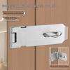 304 Stainless Steel Anti-theft Padlock Buckle for Doors and Drawers - Thickened 2.0 Design