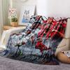 FCB Print FlAannel Blanket, High quality Comfortable for All Seasons, Home Decor, Warmth and Comfort