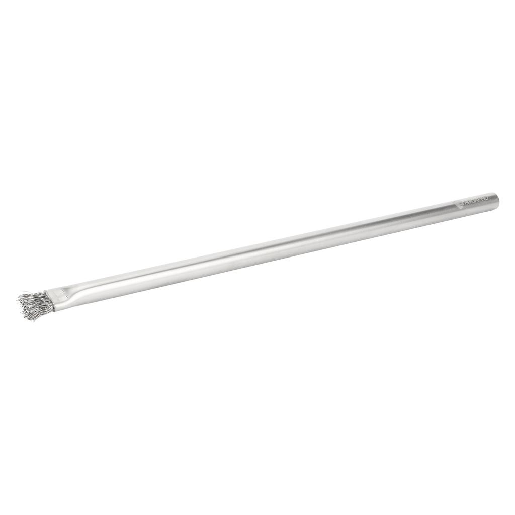 Fish Tank Wire Bristles Brush Stainless Steel Aquarium Algae Brush for Clean Algae On Stone Wood