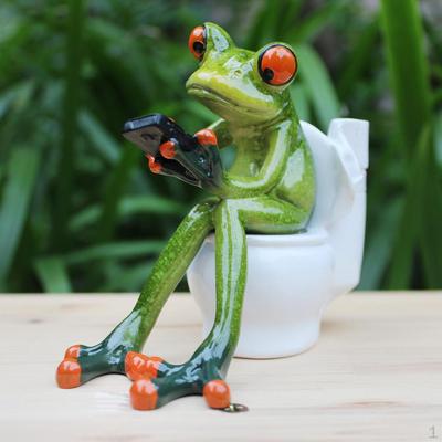 Table Decoration, Animal Yoga Frog