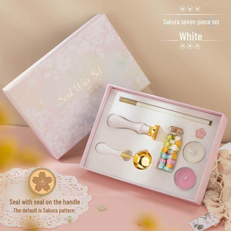 Creative Retro Multi-Color Wax Pellets Gift Box for Sealing Envelopes