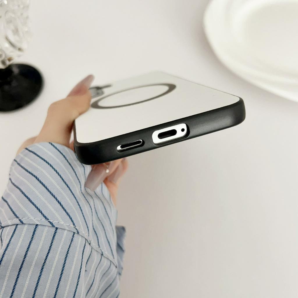 For Samsung Galaxy A16 5G/4G Case Compatible with MagSafe Anti-Drop PU Leather+TPU Cover