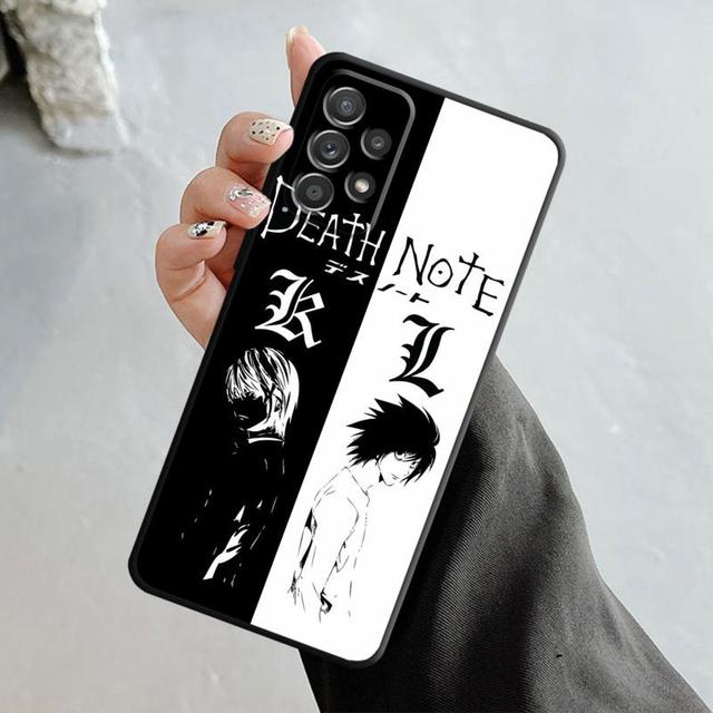 

Чехол с рисунком аниме Death Note L Light для Samsung Galaxy A14 A73 A53 A71 A51 A31 A33 A22 A12 A21s A13 A32 A52s A72 A52 A23 Samsung A14