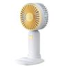 Mini Handheld Fan Personal Portable Fan  Speed Adjustable  Usb Recharging Battery-Blue