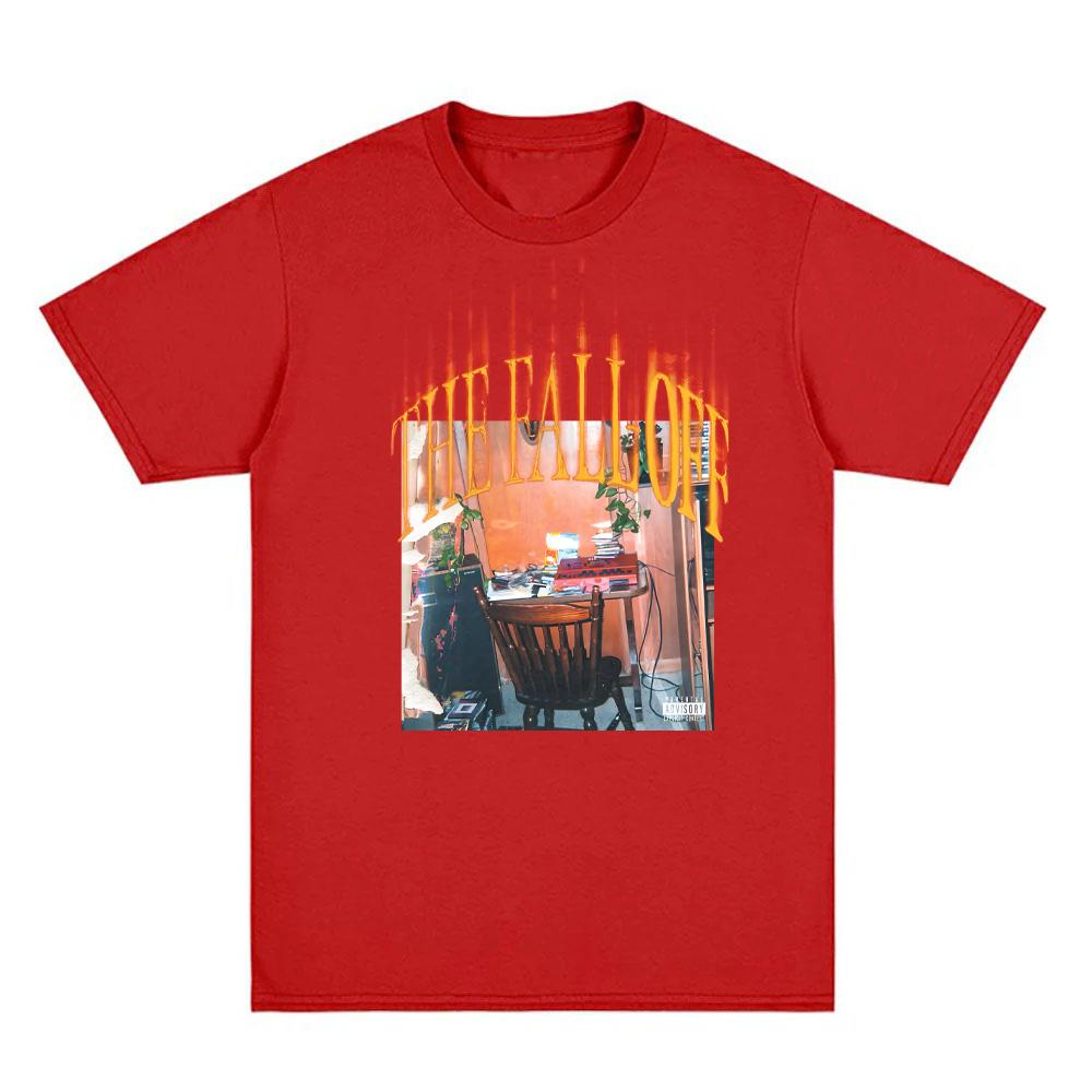 

J Cole T-Shirt new album THE FALL OFF Tee 100%Cotton High Quality Harajuku Tee-shirt Music Merch Classic Tops anime Tees Streetwear valentine s day XS