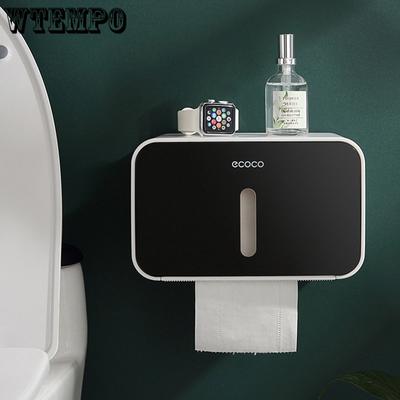 Waterproof Tissue Box Wall Mounted Paper Roll Holder Paper Dispenser for Hotel Home Bathroom Kitchen Toilet