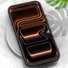 Magnetic Flowers Print Phone Case For iPhone Air 17 16 15 Pro Max 13 12 Pro 14 Plus 11 For Magsafe Wireless Charge Acrylic Cover