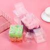 10PCs PVC Square Clear Candy Gift Box Chocolate Candy Boxes Jewelry Storage Boxs Wedding Christmas Packaging Gift Boxs