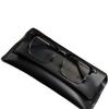 Men's PUNK Retro Titanium Eyebrow Half-Rim Glasses Frame, Large-Face Fit
