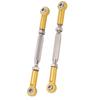 2Pcs Steering Rear Suspension Arm Tie Rod Steering Shaft Tie Rod for JLB 1Celsius10 Racing Truck