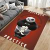 Tappeto Ispirato a Kung Fu Panda adatto come tappetino antiscivolo per il soggiorno o il divano della camera da letto