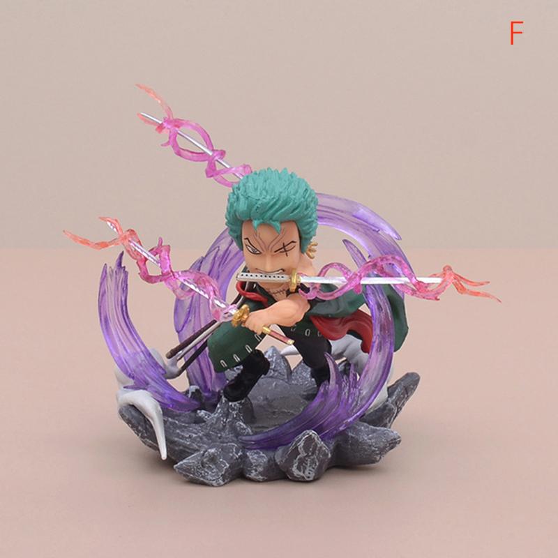 

Anime One Piece Figures Luffy Ace Zoro Hancock Sabo Marco Kuma Doflamingo Action Model Toys Desktop Ornaments Collection F