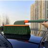 Car Dust and Snow Cleaning Brush with Retractable Rod