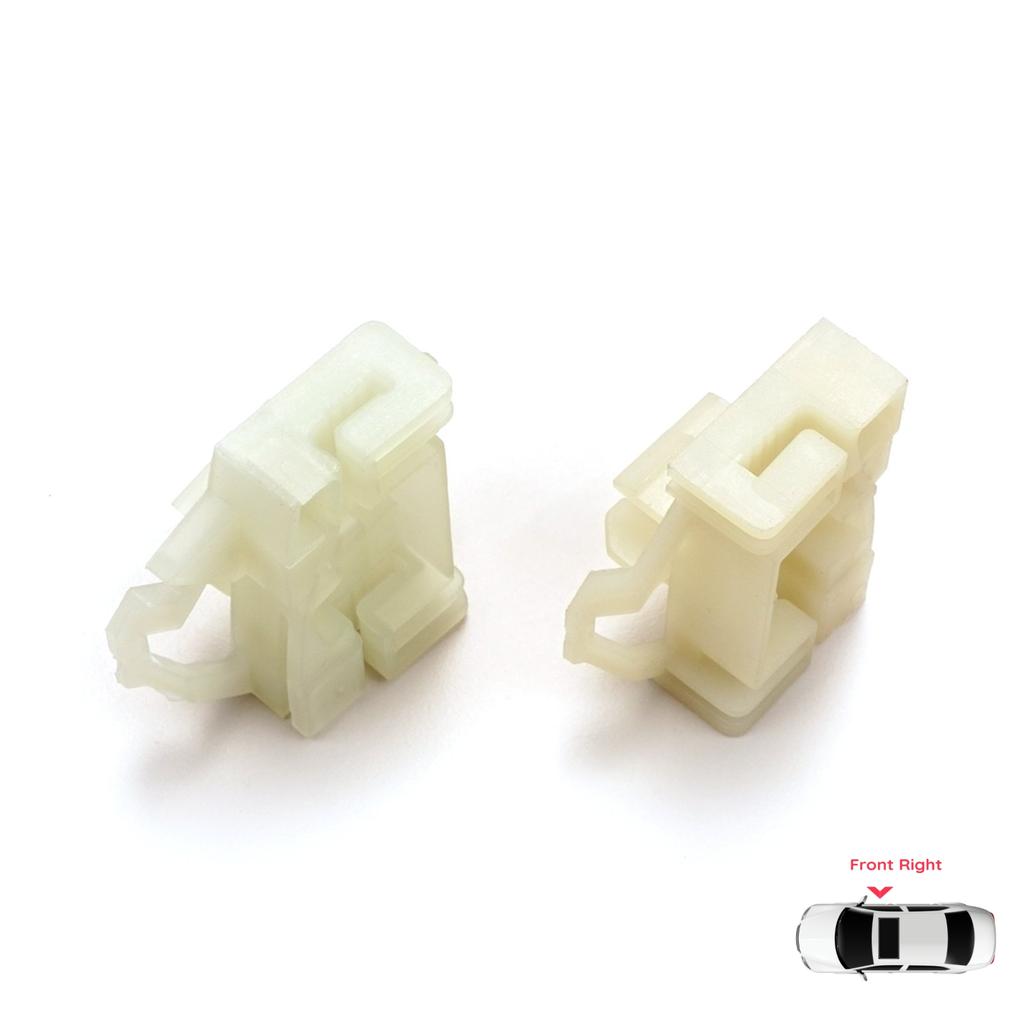 BWR34+BWR63 Window Regulator Clips Front Right for VW Polo Classic Caddy 2 Seat Cordoba 1 Ibiza 2 Inca Skoda Octavia 1 6K4837402