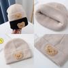 Ear Protection Newborn Baby Hat Soft Knitted Infant Toddler Hat Cute Winter Warm Cap  Boys Girls