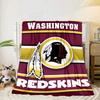 Washington Redskins Portable Blanket/Soft Blanket Bedding Blanket Suitable for Travel Camping Living Rooms Offices Sofas Fan Gifts