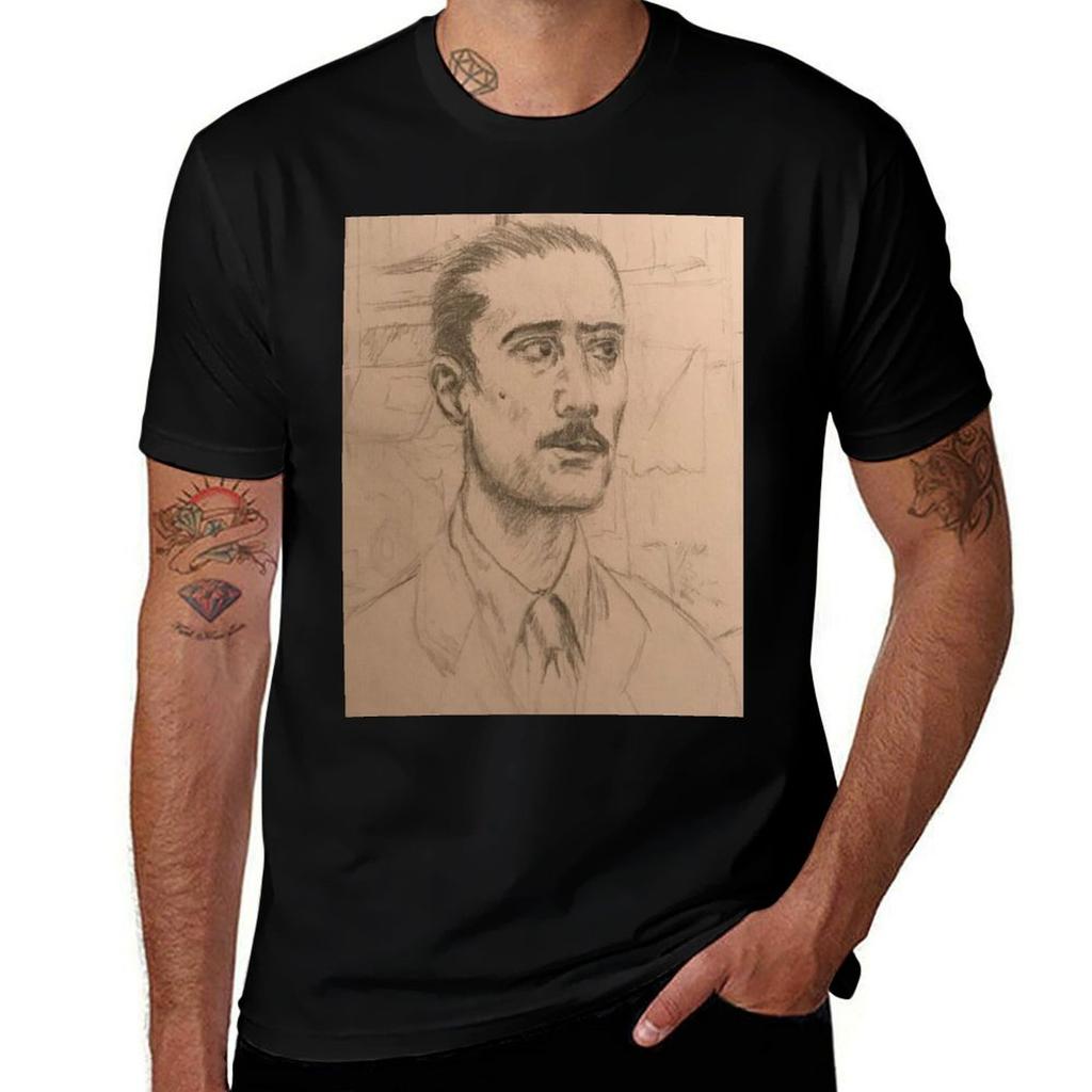 Vito Corleone Pencil Tshirt Stain Resistant Casual Tee Tshirt