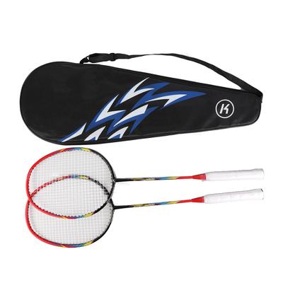 2 Hráčská Badmintonová Raketa Vysoká Stabilita Lehká Přenosná Sportovní Badmintonová Raketa pro Začátečníky