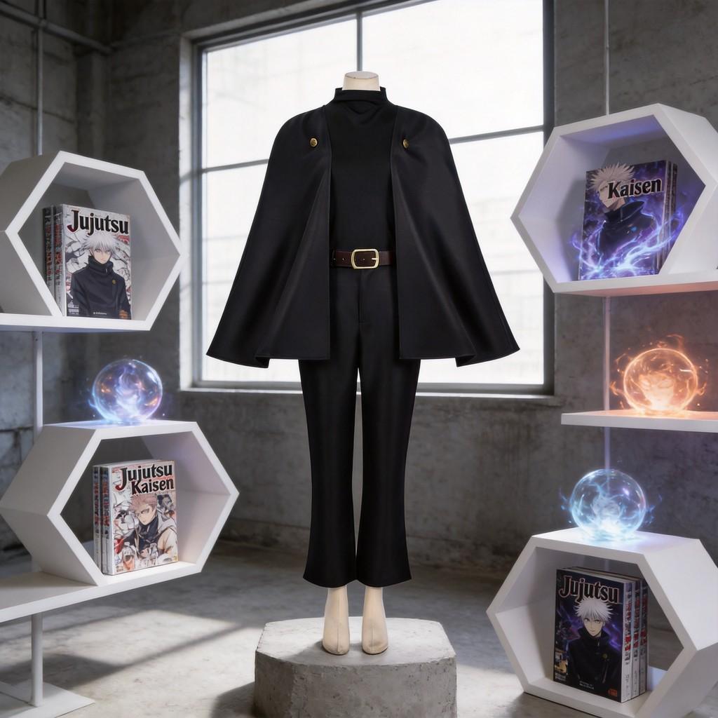 Costume Cosplay Zenin Maki de Jujutsu Kaisen Style Rue Pour les Fans