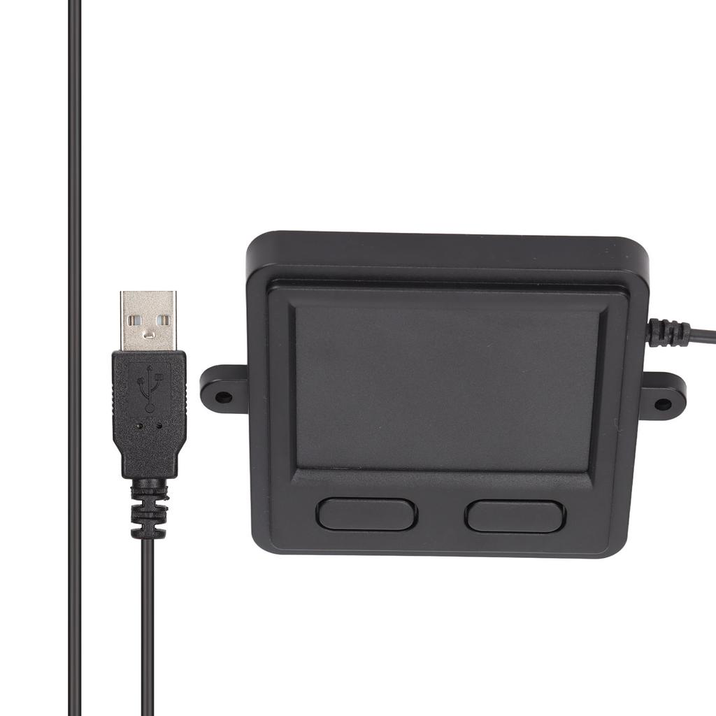 Trackpad USB Kabelgebunden Eingebettet Kompakte Größe 2 Tasten Tragbar Praktisch Computer Touchpad für