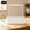 Large Multi-Layer Medicine Storage Box - Portable Family First Aid Kit