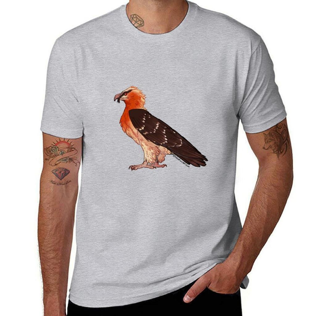 bearded vulture T-Shirt boys whites quick-drying plus size tops funnys mens t shirts