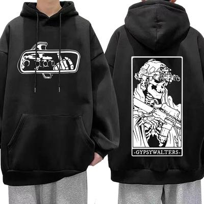 Forward Observations Group GYPSYWALTERS Hoodie Unisex Vintage Skeleton Graphic Kapuzenpullover Übergroße Hoodies Streetwear