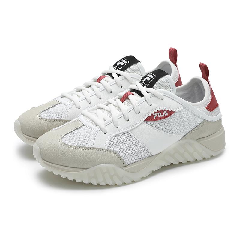 New FILA DUNE FLOW Sandals Cushioning, Wear Resistant Low Top Skateboard Shoes Women's White F12W523211FBS