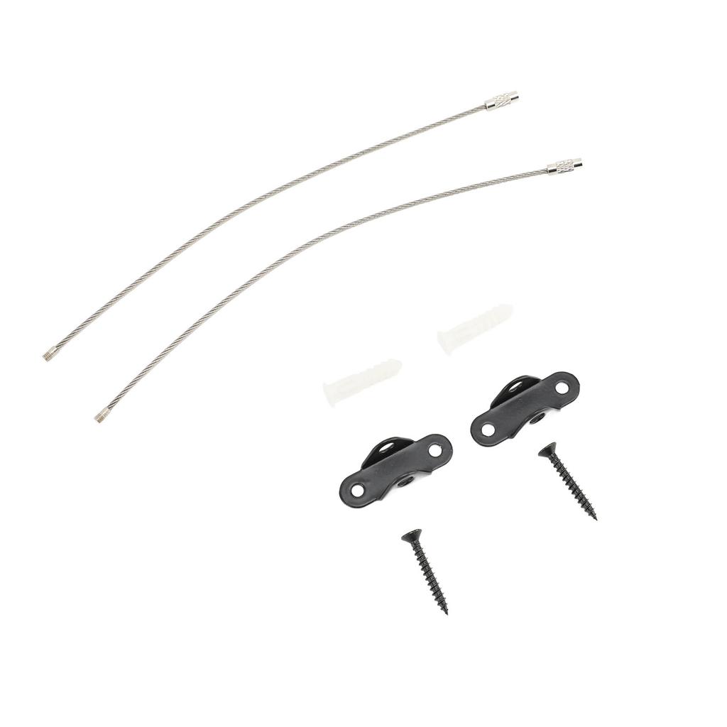 Furniture Anchors Stainless Steel Cabinet Wall Anchors Adjustable Anti Tip Furniture Safety Straps