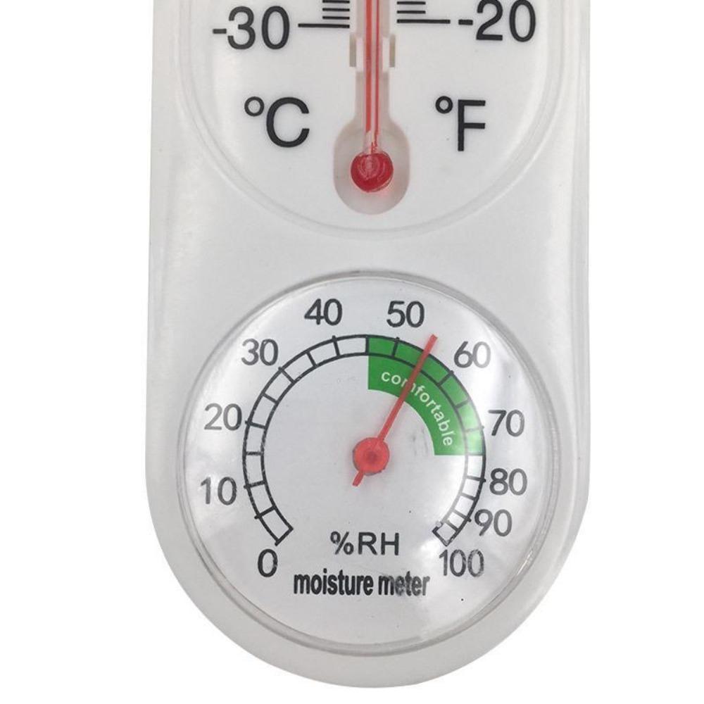 5pcs Wall Hanging Thermometer for Indoor Outdoor Home Garden Greenhouse Planting Humidity Meter Temperature Monitor Measurement Tool