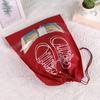 10Pcs/Set Shoe Dust Covers Non-Woven Dustproof Drawstring Clear Storage Bag Travel Pouch Bags Drying Shoes Protect Shoes
